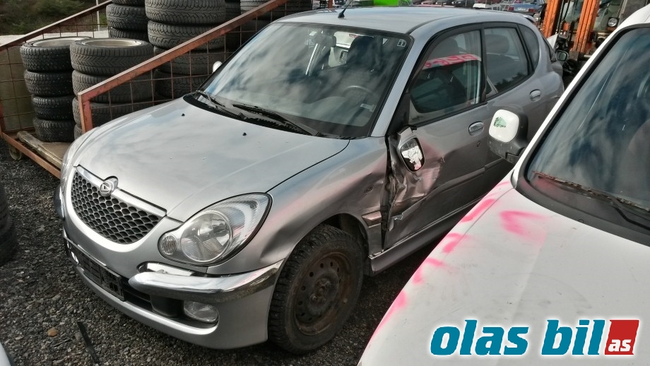 Daihatsu Sirion 1999-2005 (Type I) , Motorkode: K3, Girkassekode: 