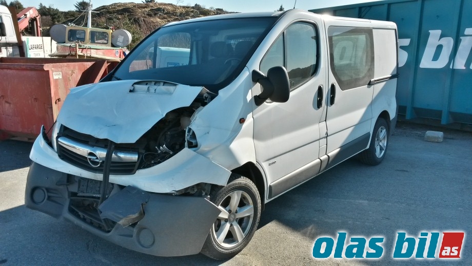 Opel Vivaro A 2006-2014 , Motorkode: M9R 780, Girkassekode: 