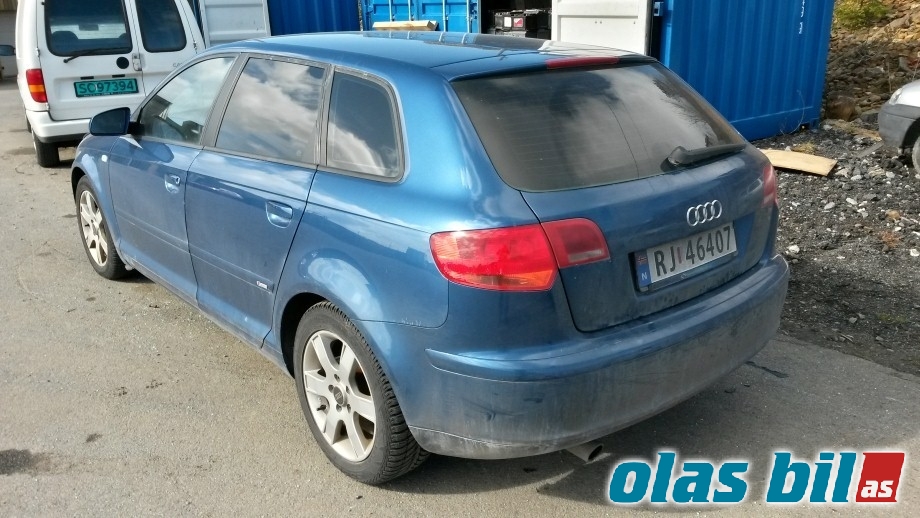 Audi A3 2003-2008 (Type II, Fase 1) , Motorkode: BSE, Girkassekode: FVH