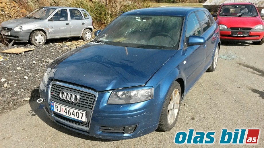 Audi A3 2003-2008 (Type II, Fase 1) , Motorkode: BSE, Girkassekode: FVH