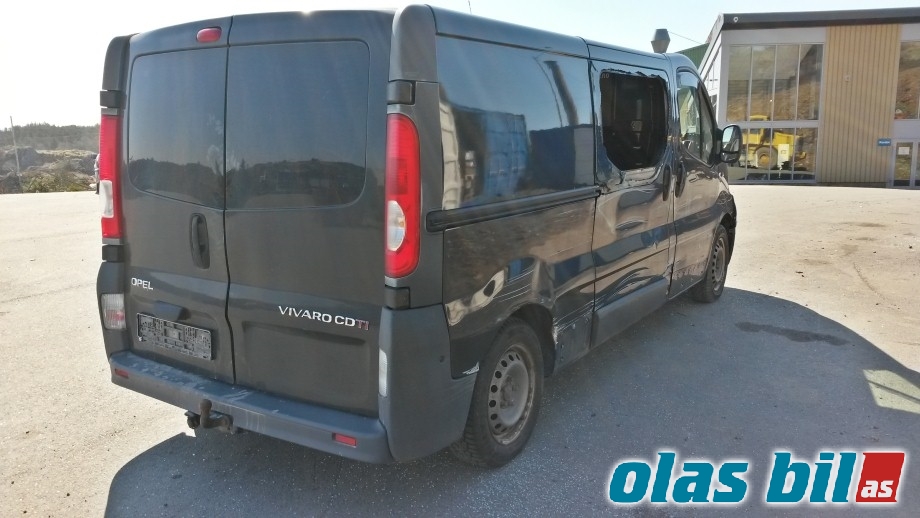 Opel Vivaro A 2006-2014 , Motorkode: M9R 780 (høy effekt), Girkassekode: PF6010