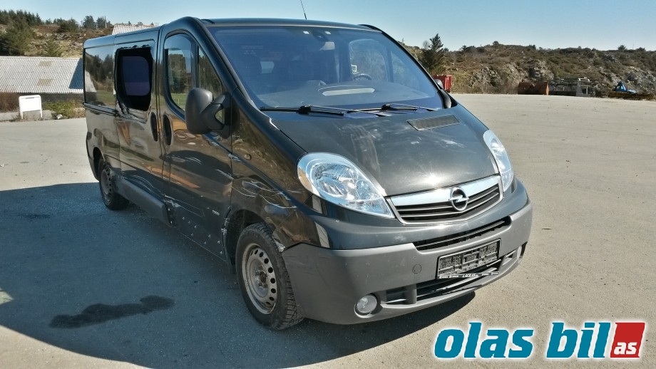 Opel Vivaro A 2006-2014 , Motorkode: M9R 780 (høy effekt), Girkassekode: PF6010