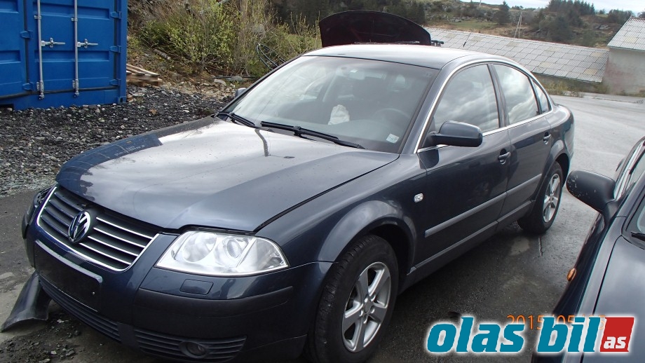 VW Passat 2001-2005 (B5,3BG) (B5,3BG), Motorkode: AVB, Girkassekode: EEN