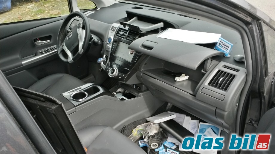 Toyota Prius +7 2012-2020 (Type III) (stasjonsvogn) (stasjonsvogn), Motorkode: 2ZR-FXE, Girkassekode: 30900-47073