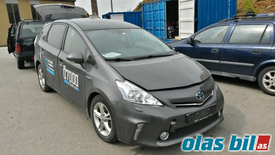 Toyota Prius +7 2012-2020 (Type III) (stasjonsvogn) (stasjonsvogn), Motorkode: 2ZR-FXE, Girkassekode: 30900-47073