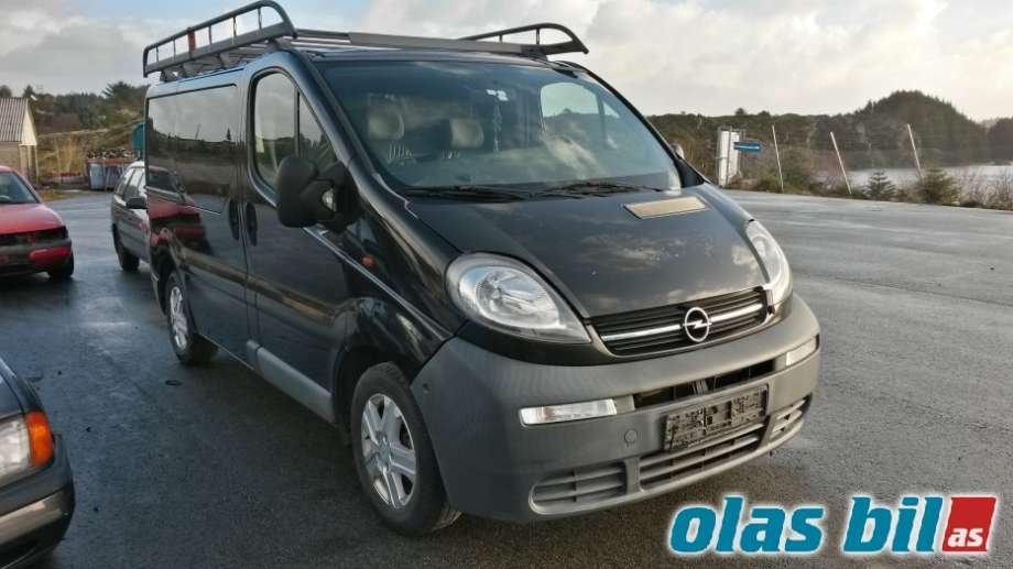 Opel Vivaro A 2001-2006 , Motorkode: F9QU7, Girkassekode: 