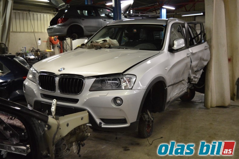 BMW X3 2010-2017 (F25) (F25), Motorkode: N47 D20 C, Girkassekode: GA8HP-45Z