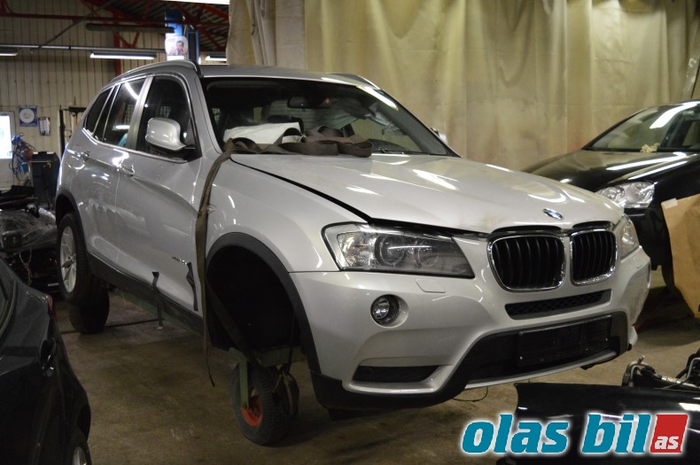 BMW X3 2010-2017 (F25) (F25), Motorkode: N47 D20 C, Girkassekode: GA8HP-45Z