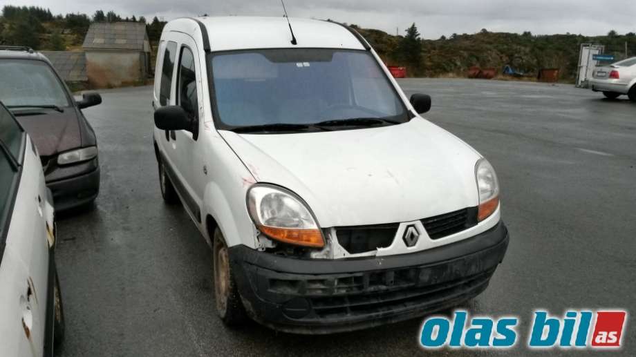 Renault Kangoo 2003-2007 (Type I, Fase 2) , Motorkode: K9KV7 68HK, Girkassekode: JH3 150