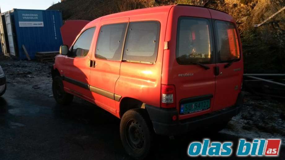 Peugeot Partner 2002-2008 (Type I, Fase 2) , Motorkode: 9HW, Girkassekode: