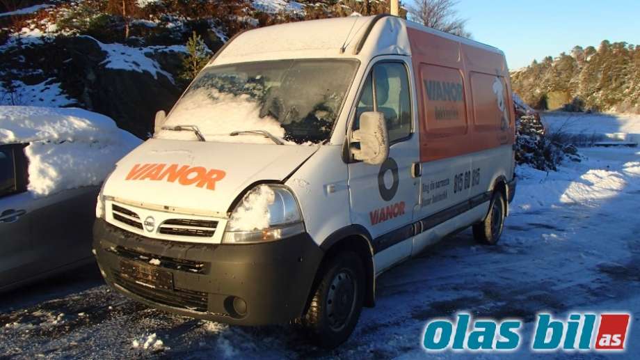 Nissan Interstar 2004-2010 , Motorkode: G9UA6, Girkassekode: 