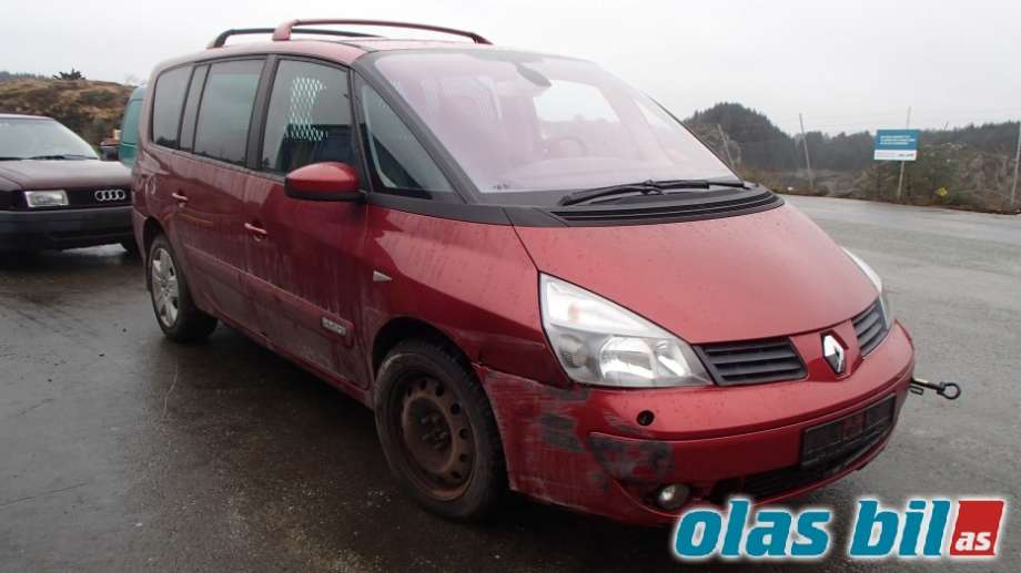 Renault Espace 2003-2009 (Type IV) , Motorkode: G9T743 C014554, Girkassekode: SU1005 DLK232D
