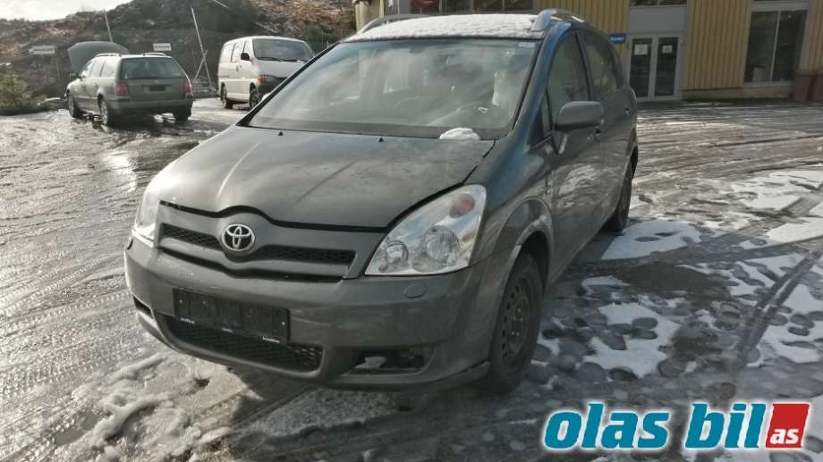 Toyota Verso 2004-2009 (Type II) , Motorkode: 1ZZ-FE, Girkassekode: 