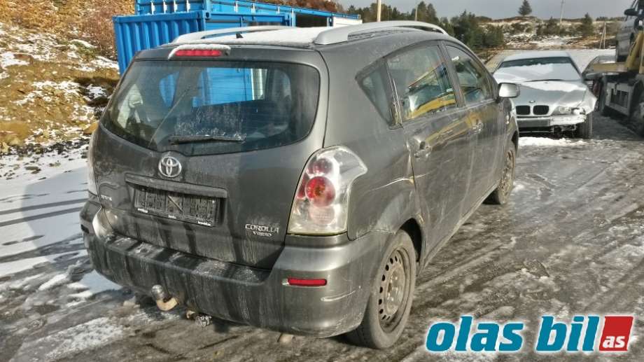 Toyota Verso 2004-2009 (Type II) , Motorkode: 1ZZ-FE, Girkassekode: 