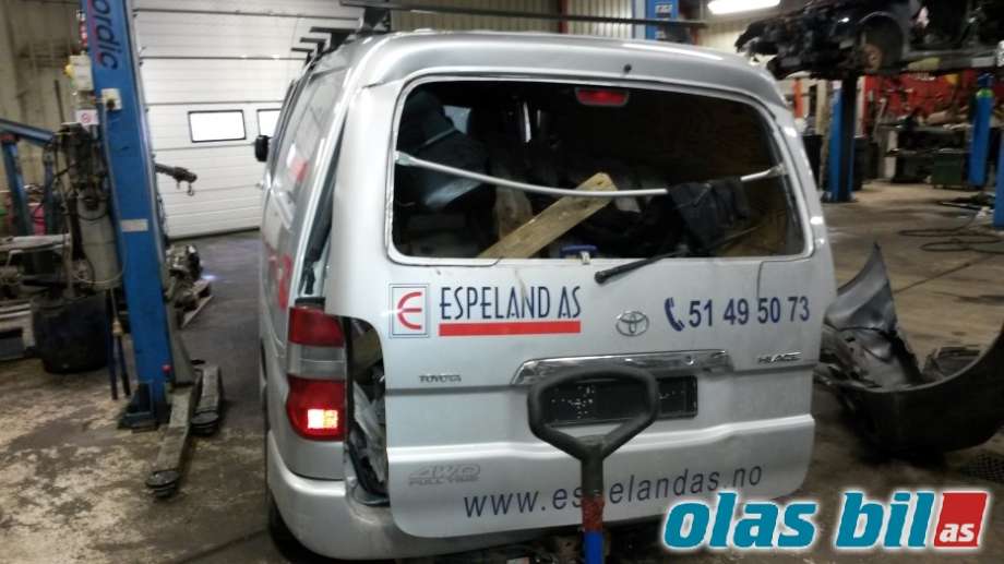 Toyota Hiace 2007-2012 (Fase 3) , Motorkode: 2KD-FTV, Girkassekode: