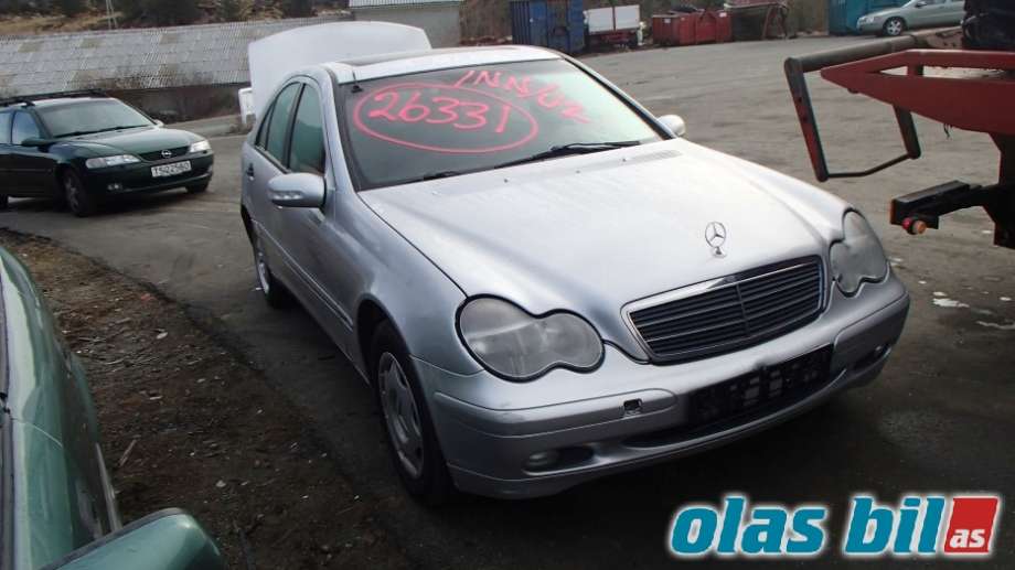 Mercedes C-Klasse 2000-2004 (Fase 1) (W203) (W203), Motorkode: 111955, Girkassekode: 722616 02 371541