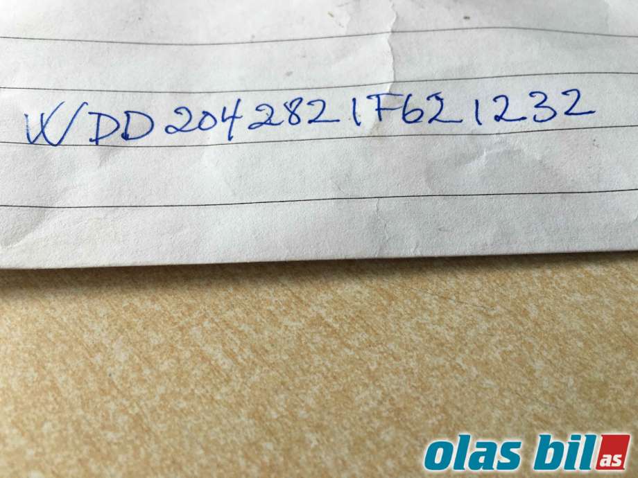 Mercedes C-Klasse 2007-2011 (Fase 1) (W204) (W204), Motorkode: OM 651.912, Girkassekode: 722965 03 113135