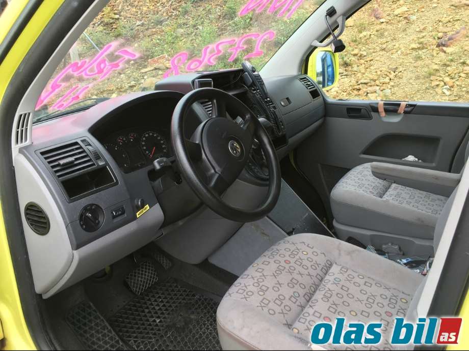 VW Transporter / Caravelle 2003-2009 (Fase 1) (T5) (T5), Motorkode: BNZ, Girkassekode: JUL