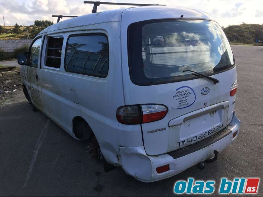 Hyundai H-1 1998-2005 (Type I, Fase 1) , Motorkode: D4CB-L, Girkassekode:
