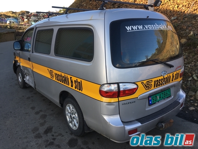 Hyundai H-1 1998-2005 (Type I, Fase 1) , Motorkode: D4CB-L, Girkassekode: 