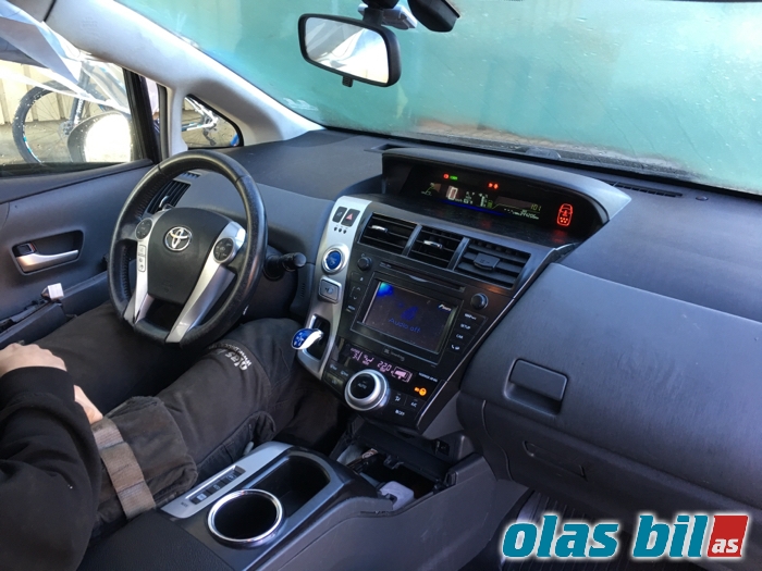 Toyota Prius +7 2012-2020 (Type III) (stasjonsvogn) (stasjonsvogn), Motorkode: 2ZR-FXE, Girkassekode: 