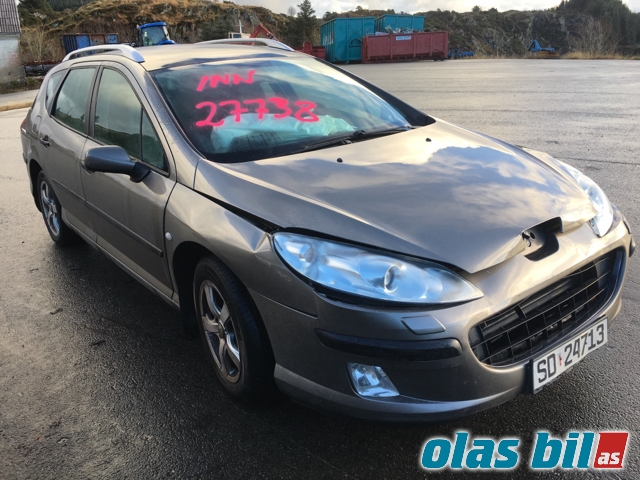 Peugeot 407 2004-2010 , Motorkode: 9HZ (DV6TED4), Girkassekode: 2222 JW