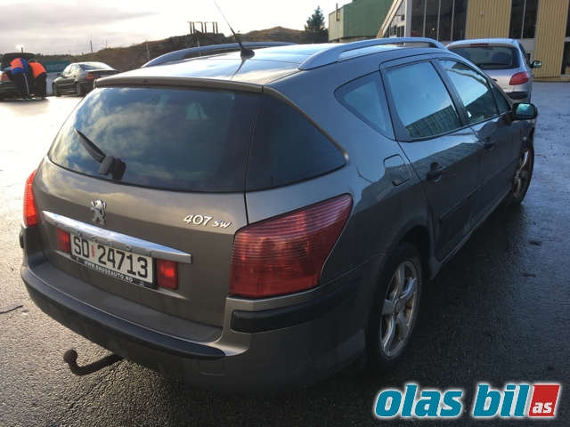 Peugeot 407 2004-2010 , Motorkode: 9HZ (DV6TED4), Girkassekode: 2222 JW