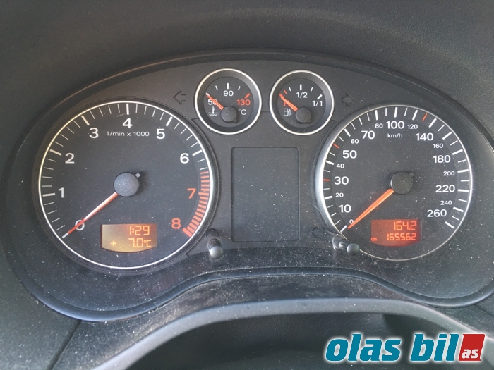 Audi A3 2003-2008 (Type II, Fase 1) , Motorkode: BSE, Girkassekode: FVH