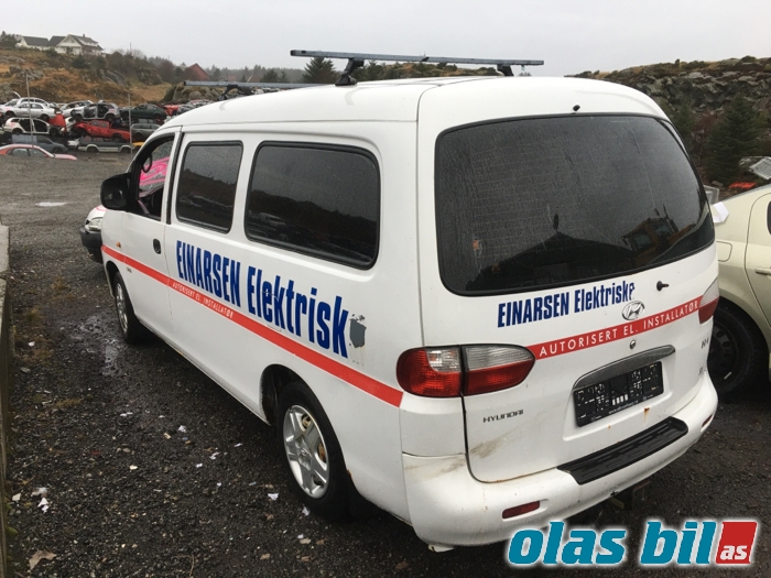 Hyundai H-1 1998-2005 (Type I, Fase 1) , Motorkode: D4CB, Girkassekode: 