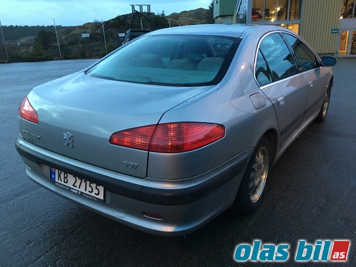 Peugeot 607 2000-2004 (Fase 1) , Motorkode: 4HX, Girkassekode: ZF 4HP20