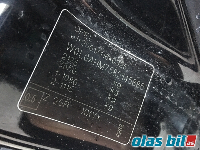 Opel Zafira B 2005-2011 , Motorkode: Z 17 DTJ, Girkassekode: M32