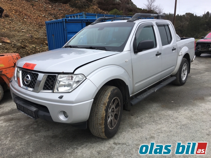 Nissan Navara 2005-2010 (Fase 1) (D40) (D40), Motorkode: YD25DDTi, Girkassekode: 