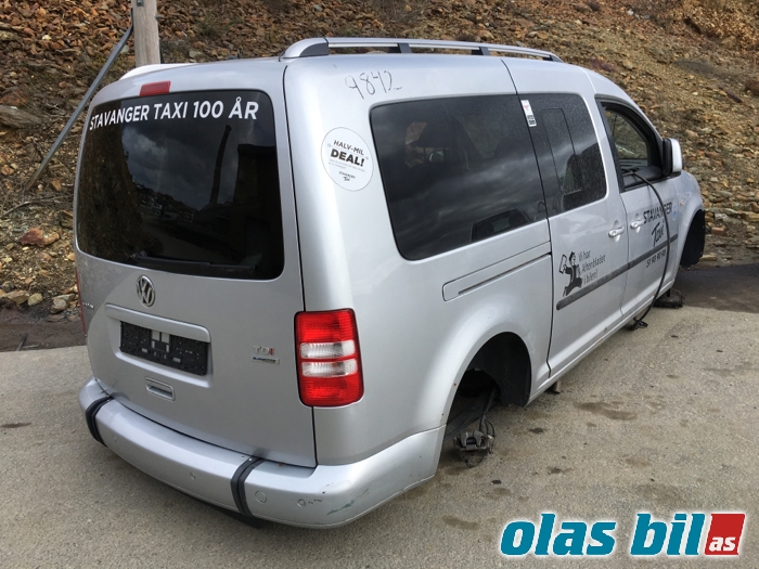 VW Caddy 2010-2015 (Type III, Fase 2) , Motorkode: CAYD, Girkassekode: PLA