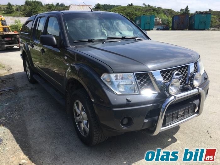 Nissan Navara 2005-2010 (Fase 1) (D40) (D40), Motorkode: YD25DDTI, Girkassekode: 