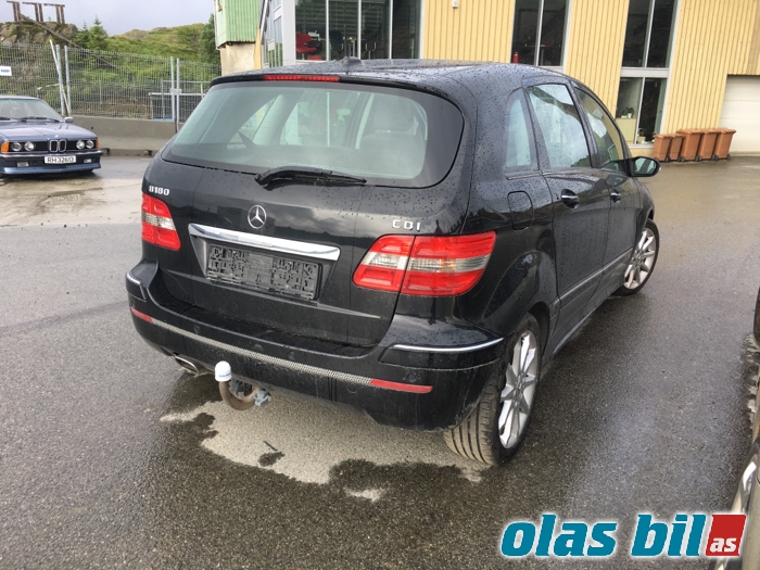 Mercedes B-Klasse 2005-2008 (Fase 1) (W245) (W245), Motorkode: OM 640.940, Girkassekode: 711640 00 165741