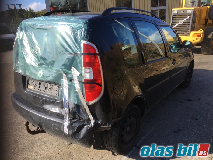 Škoda Roomster 2006-2010 (Fase 1) , Motorkode: BMS, Girkassekode: JDE