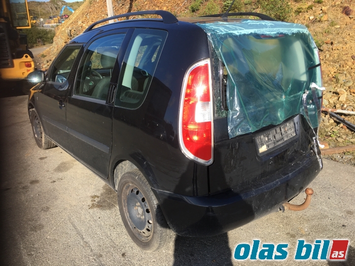 Škoda Roomster 2006-2010 (Fase 1) , Motorkode: BMS, Girkassekode: JDE