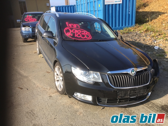 Škoda Superb 2008-2015 (Type II) , Motorkode: CFFB eu5, Girkassekode: MFL