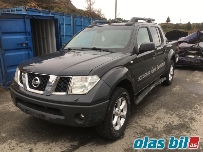 Nissan Navara 2005-2010 (Fase 1) (D40) (D40), Motorkode: YD25DDTi, Girkassekode: