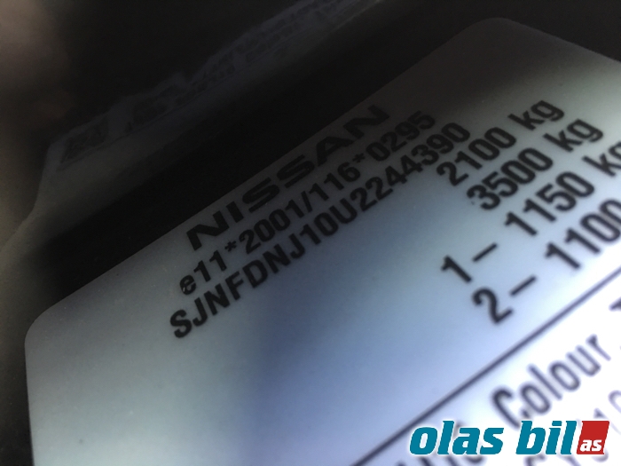 Nissan Qashqai 2010-2014 (Type I, Fase 2) , Motorkode: M9R D8G8, Girkassekode: 