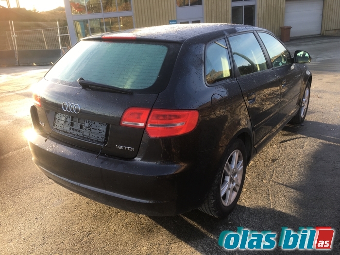 Audi A3 2009-2012 (Type II, Fase 2) , Motorkode: CAYC, Girkassekode: LUB