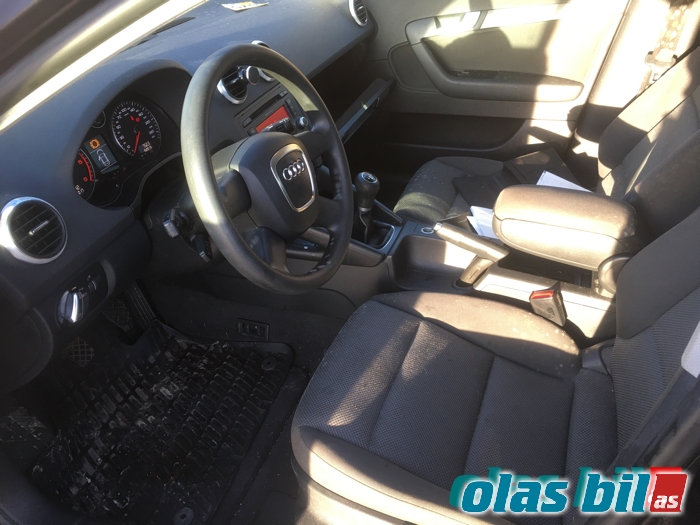 Audi A3 2009-2012 (Type II, Fase 2) , Motorkode: CAYC, Girkassekode: LUB