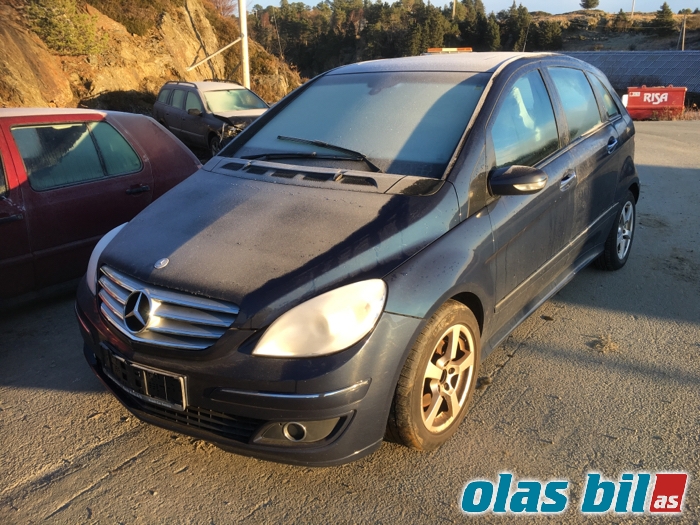 Mercedes B-Klasse 2005-2008 (Fase 1) (W245) (W245), Motorkode: OM640.940, Girkassekode: 711640 00 171011