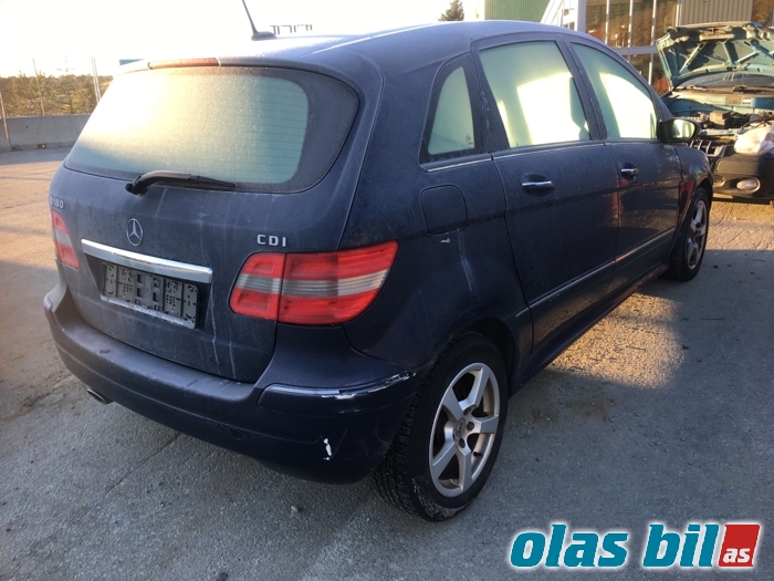 Mercedes B-Klasse 2005-2008 (Fase 1) (W245) (W245), Motorkode: OM640.940, Girkassekode: 711640 00 171011