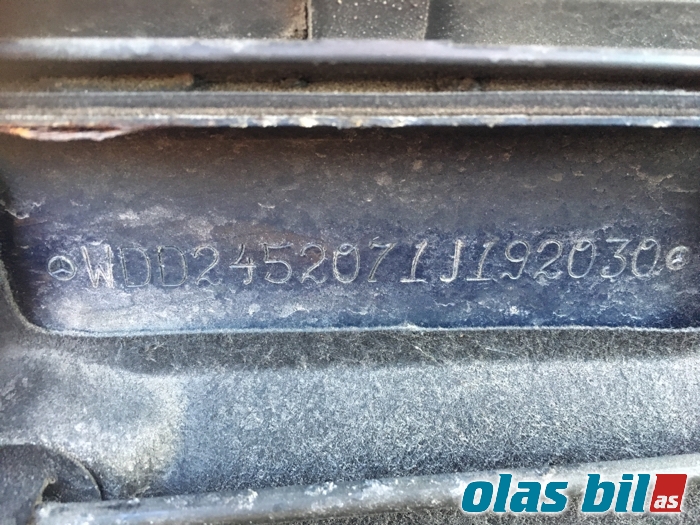 Mercedes B-Klasse 2005-2008 (Fase 1) (W245) (W245), Motorkode: OM640.940, Girkassekode: 711640 00 171011