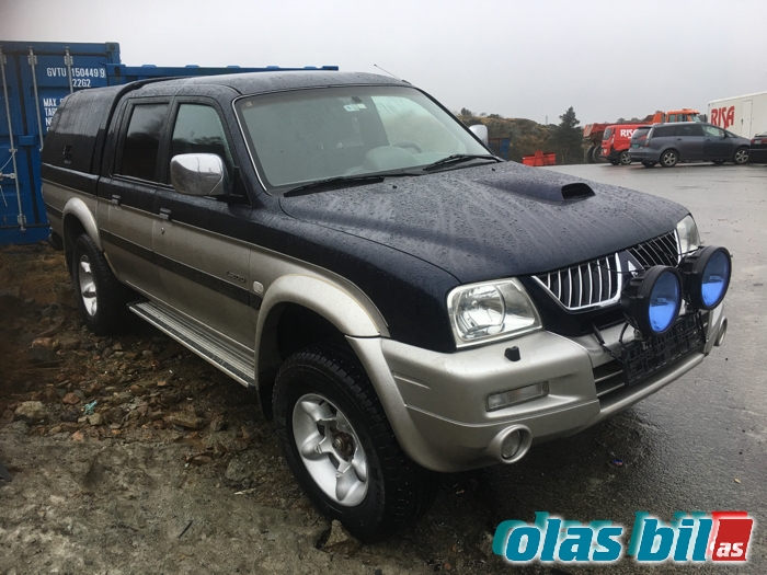 Mitsubishi L200 1996-2006 (Type III) , Motorkode: 4D56T, Girkassekode: v5mt1 48675