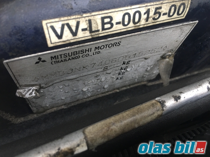 Mitsubishi L200 1996-2006 (Type III) , Motorkode: 4D56T, Girkassekode: v5mt1 48675