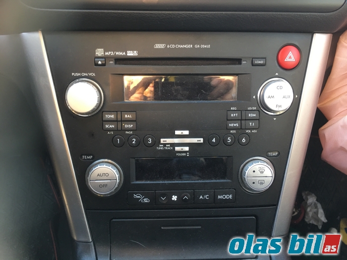 Subaru Legacy 2007-2009 (Type IV, Fase 2) , Motorkode: EE20Z, Girkassekode: 