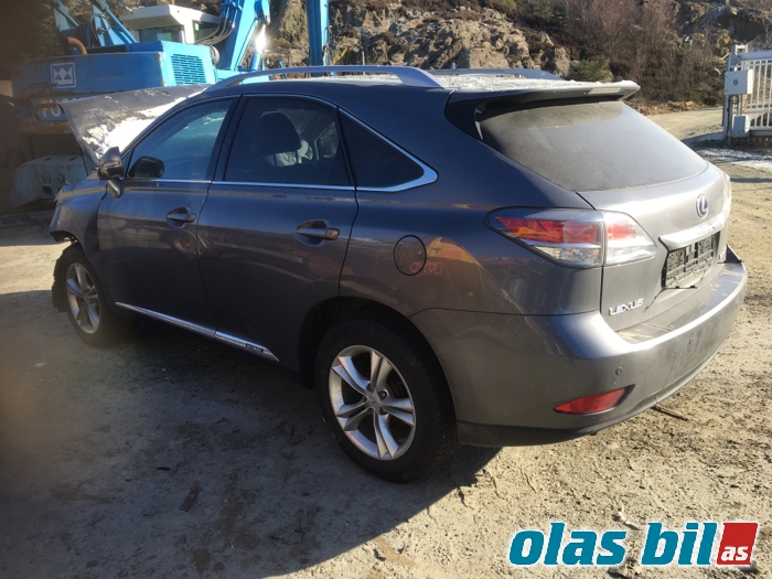 Lexus RX 2009-2015 (Type III) (AL10) (AL10), Motorkode: 2GR-FXE, Girkassekode: 