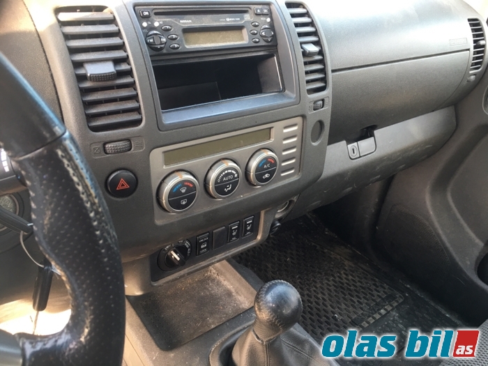 Nissan Navara 2005-2010 (Fase 1) (D40) (D40), Motorkode: YD25DDTi, Girkassekode: 